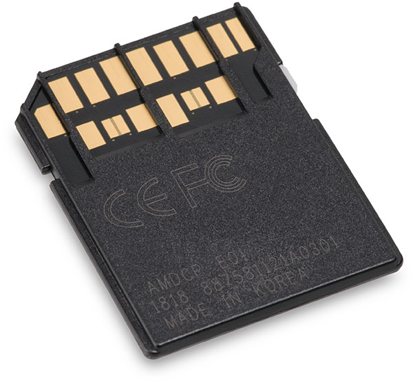 Angelbird AV Pro UHS-II V90 64GB SDXC Memory Card back
