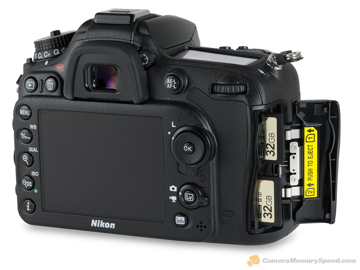 Nikon D7200 SD Card Comparison Fastest Write Speed Tests for D7200