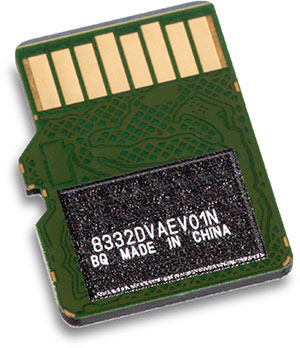 SanDisk Extreme 160MB/s UHS-I V30 A2 256GB microSDXC Memory Card Back