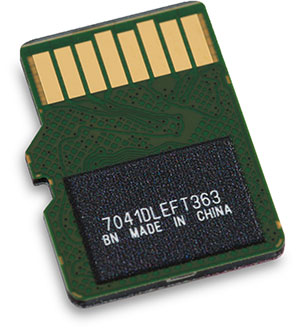 SanDisk Extreme Plus 95/90 MB/s UHS-I U3 V30 64GB microSDXC Memory Card Back