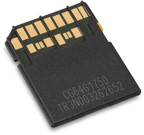 Verbatim Pro II Plus UHS-II V90 64GB SDXC Memory Card Back
