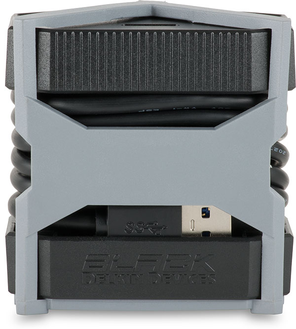 Delkin Devices Rugged Card Reader  UHS-II SD, microSD and CF Card Reader DREADER-50 closed