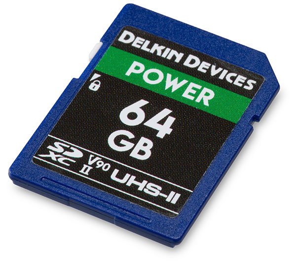 Delkin Power 2000x UHS-II U3 64GB SDXC V90 Memory Card Review 300 