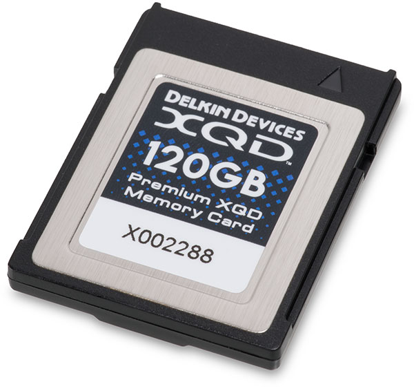 Delkin XQD 120GB Memory Card
