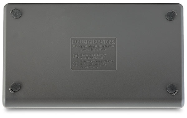 Delkin Devices Universal USB 3.0 Card Reader bottom