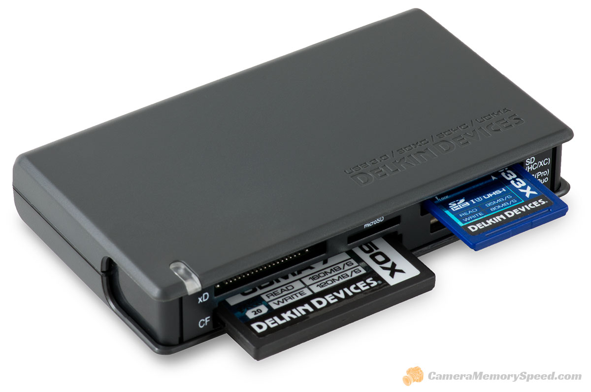 DDREADER-42 Delkin USB 3.0 Universal Memory Card Reader