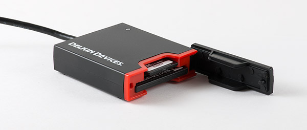 Delkin Devices USB 3.0 Dual Slot Card Reader with SD and CF cards
