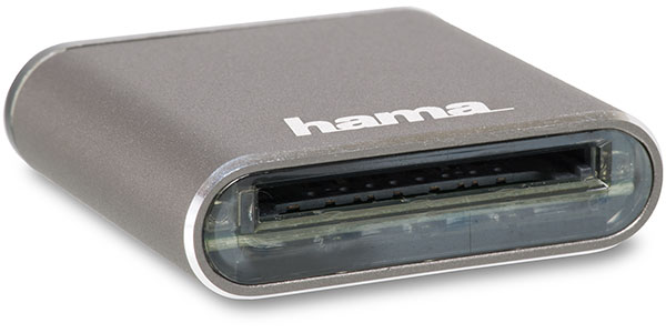 Hama USB Type-C 3.1 UHS-II SD Card Reader slot