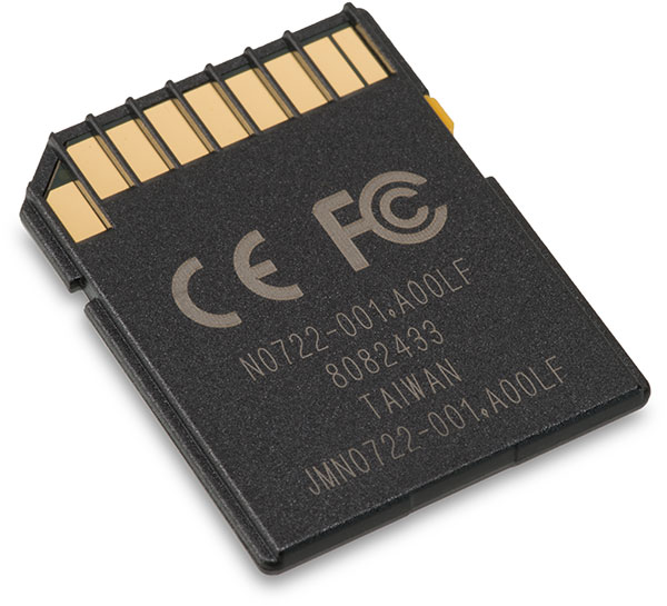 Kingston Canvas Select UHS-I U1 64GB SDXC Memory Card Back
