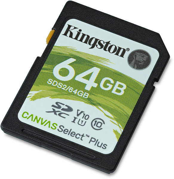Kingston Canvas Select Plus Micro SD 64GB + Adattatore SD – Scheda Di Memoria UHS-I U1 Per Smartphone E Tablet