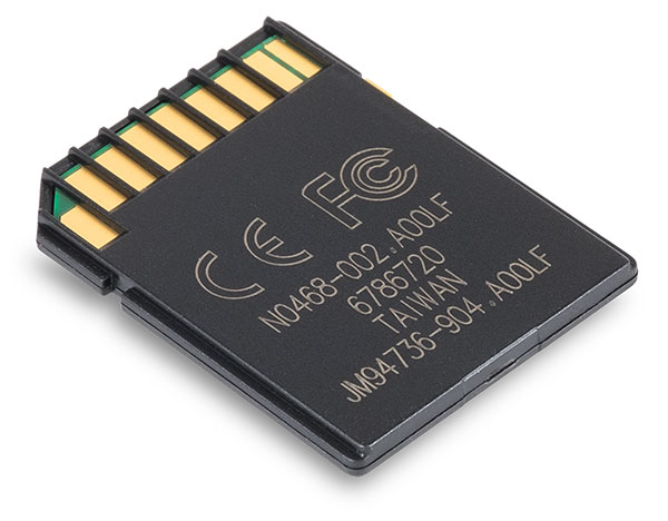 Kingston UHS-I 64GB SDXC Memory Card Back