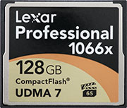 Lexar Professional 1066x 128GB CF Card