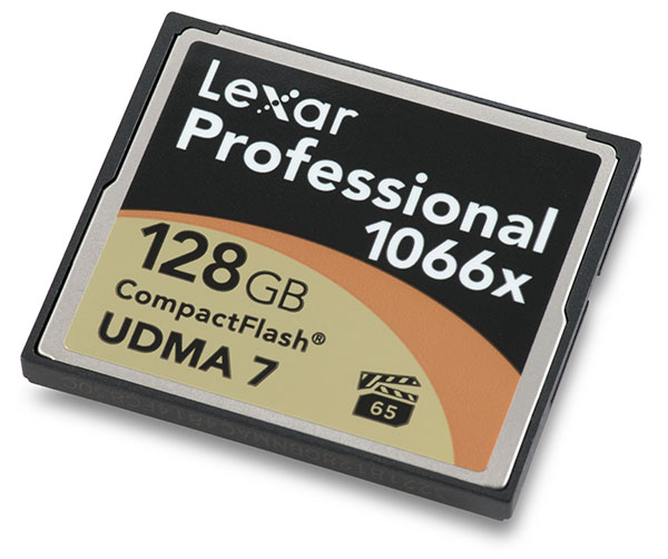 Lexar Professional 1066x CompactFlash 128GB CF Card Review 