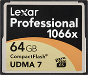 Lexar Professional 1066x 64GB CF Card