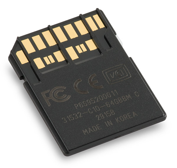 Lexar Professional 1000x UHS-II 64GB SDXC U3 Memory Card Back