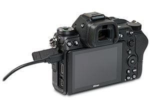 Nikon Z7 USB 3.1 Type-C transfer