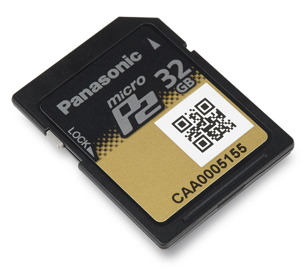 Panasonic Micro P2 UHS-II 32GB SDHC Memory Card