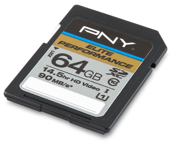 PNY Elite Performance 64GB SDXC Card
