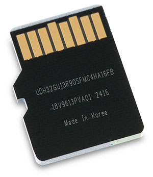 PNY Elite-X UHS-I U3 32GB microSDHC Card Back