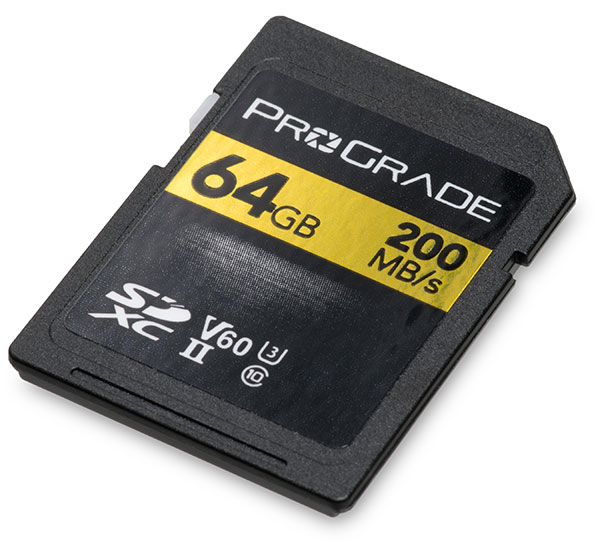 Reliable and Compatible SDXC V60 Memory Card