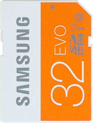 Samsung EVO 32GB SDHC Card