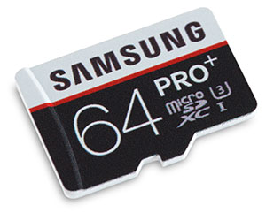 Samsung PRO Plus 64GB microSDXC Card