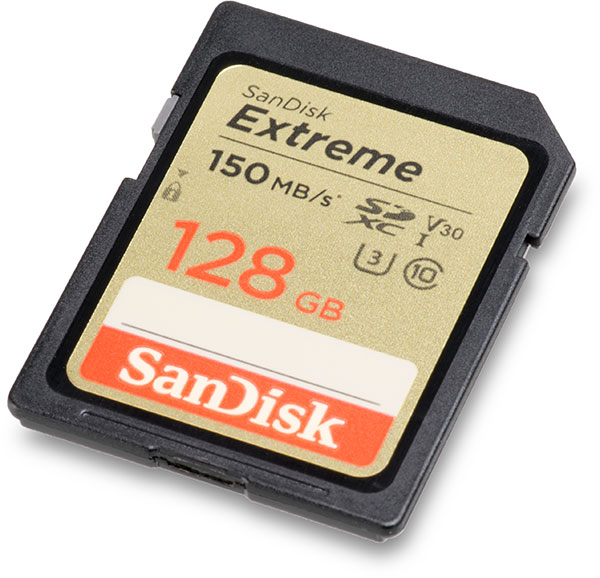 SanDisk Extreme 150MB/s UHS-I U3 V30 128GB SDXC Card Review 