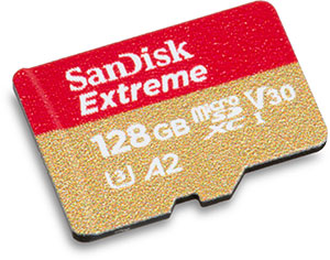 solidarity tragedy Line of sight SanDisk Extreme 160MB/s UHS-I V30 A2 128GB microSDXC Memory Card Review  with speed tests and benchmarks - Camera Memory Speed Comparison &  Performance tests for SD and CF cards