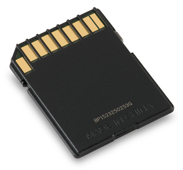 SanDisk Extreme 90MB/s UHS-I U3 SDXC 128GB Memory Card Back