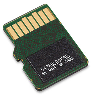 SanDisk Extreme Plus 95/90 MB/s U3 64GB MicroSDXC Card Back