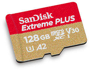 SanDisk Extreme Plus 128 GB microSDXC 