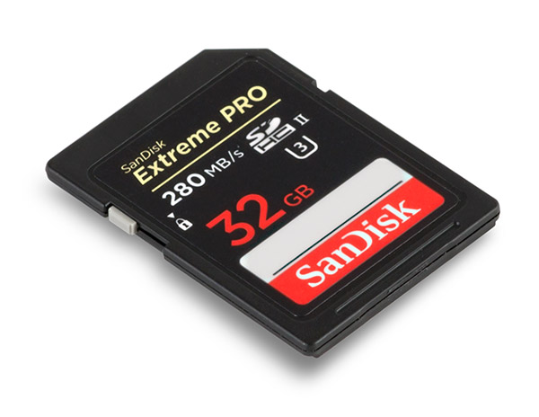 SanDisk Extreme Pro 280MB/s 32GB UHS-II SDHC Memory Card - Camera 