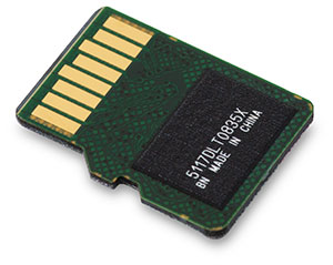 SanDisk Extreme Pro 95MB/s UHS-I U3 64GB microSDXC card back