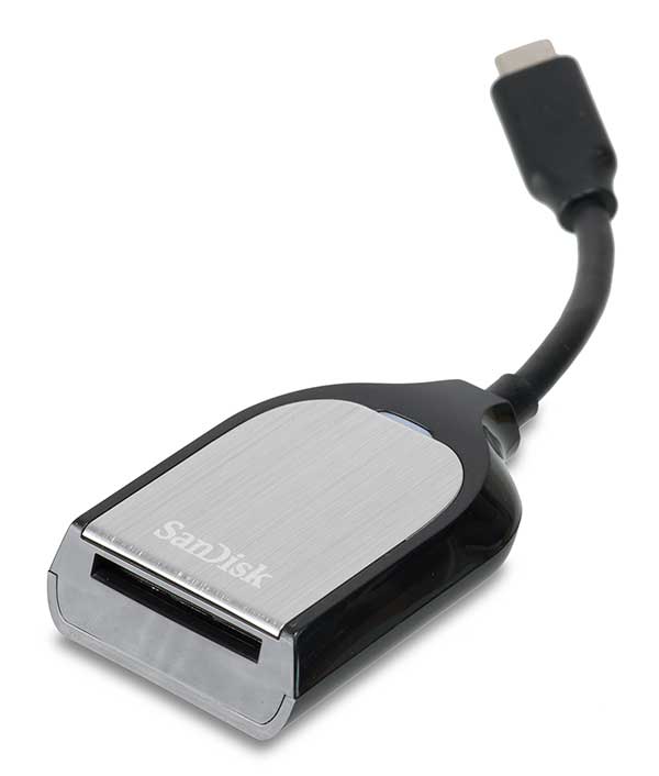 SanDisk Extreme Pro SD UHS-II Reader USB 3 Type-C SDDR-409