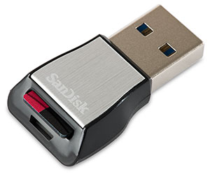 SanDisk Extreme PRO SD UHS-II Card Reader//Writer USB Type-A