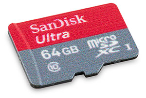 SanDisk Ultra 80MB/s 64GB microSDXC Card