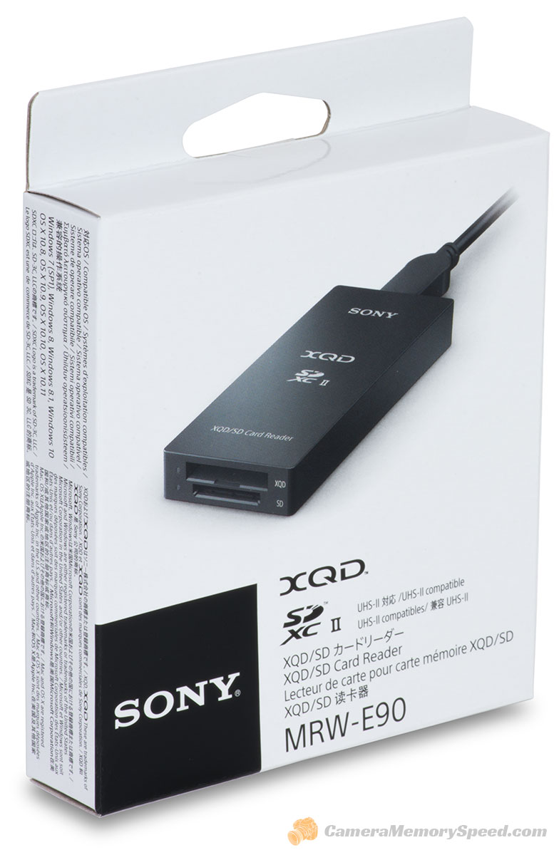 SONY XQD SD card reader MRW-E90 BC2 SYM From Japan NEW 
