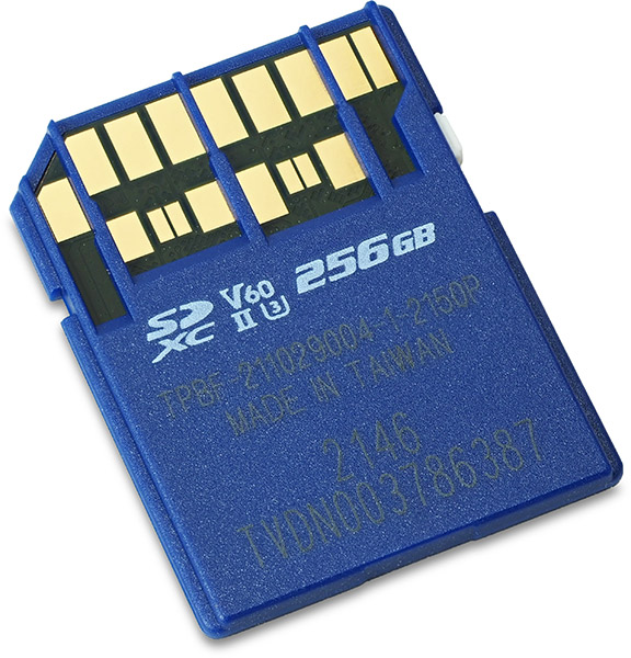 TeamGroup Xtreem UHS-II U3 V60 256GB Card back