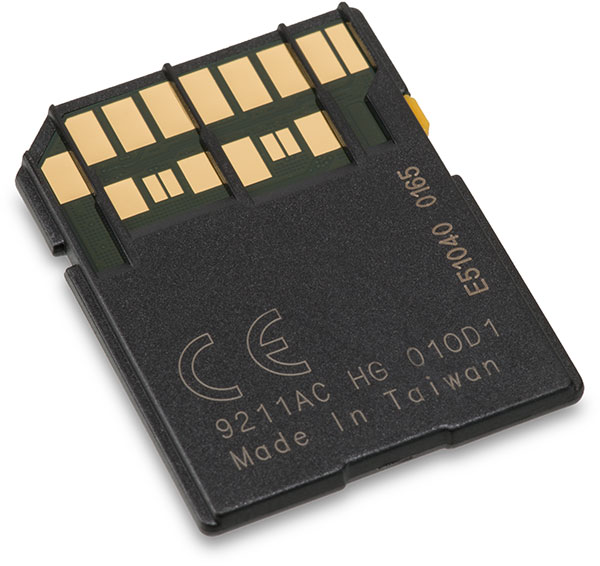 Transcend 700S UHS-II V90 285MB/s Read 180MB/s Write 64GB SDXC Card Back