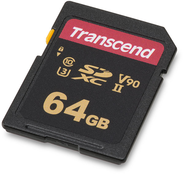 Transcend 700S UHS-II V90 285MB/s Read 180MB/s Write 64GB SDXC Card